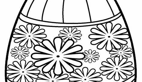 Ostereier Zum Ausmalen Ausdrucken Kostenlos | Easter coloring pages