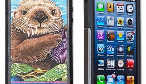 Sea Otter Maximum Protection Case / Cell Phone Cover with Cushioned