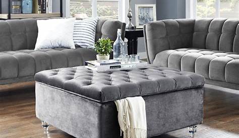 Ottoman Coffee Table For Grey Couches