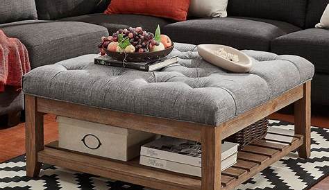 Ottoman Used As Coffee Table