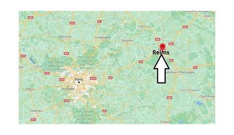 Où se trouve Reims? Où se situe Reims (Code postal 51454) | Où se trouve