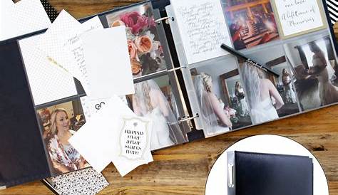 Our Wedding Scrapbook | Darcy Miller Designs