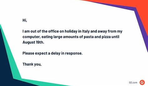 4 Out of Office Message Examples That Work When You Rest