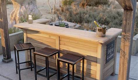 Outdoor Bar Diy Plans Pin Von Russelltrevor27 Auf Woodworking Außen Holzterrasse