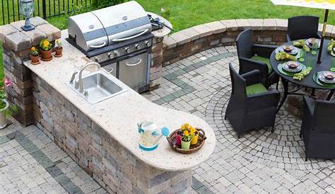 Outdoor Barbecue Area Kitchen Ideas Upgrade Your To Increase Your