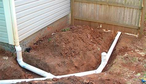 Plumbing heating Unclog underground outdoor drainage pipe