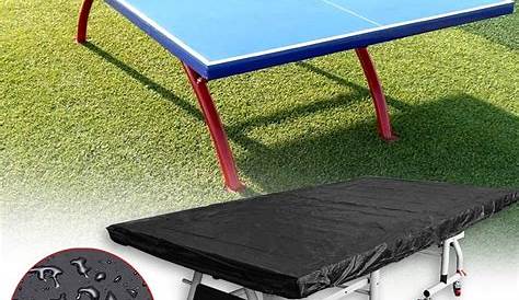 HONGY Table Tennis Table Cover, Waterproof Shade Breathable Polyester