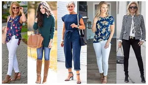 Outfits casuales para el diario mujeres de 30 años o mas: Jeans de