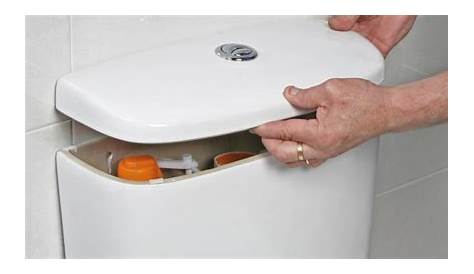 Démonter réparer réservoir chasse d'eau WC bouton poussoir