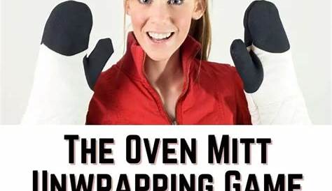 Oven Mitt Wrapping Paper Game