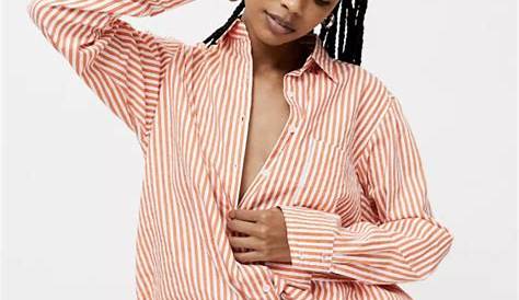 15+ Ways to Style Oversized Button-Down Shirt - Outfitting Ideas
