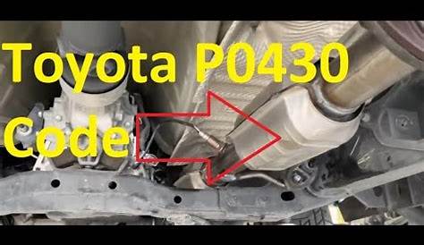 P0430 Toyota Highlander