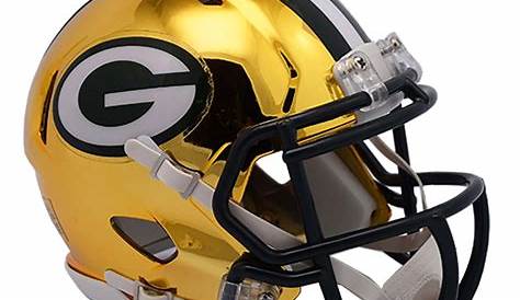 Riddell Green Bay Packers Mini Speed Helmet - Gold | eBay