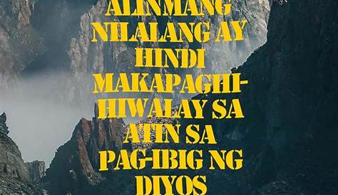 Pag Ibig Tula - Week of Mourning