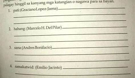 Iba’t ibang mga matalinghagang salita