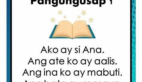 Pagsasanay Sa Pagbasa Grade 1