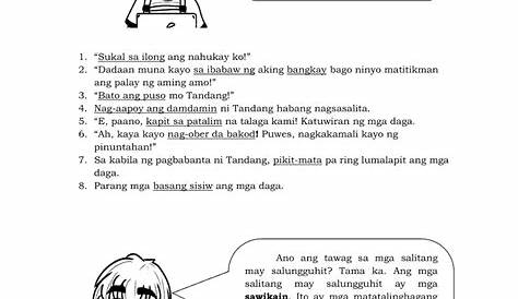Filipino | Grade 6 - Q1: Pagbibigay Kahulugan sa Sawikain - YouTube