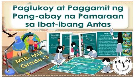 Quarter 3 - Filipino 5 - Paggamit ng Pang-abay sa Paglalarawan ng Kilos