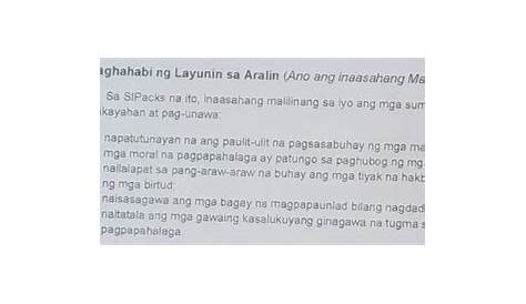 Banghay Aralin sa Filipino 4: Pagkilala at paggamit ng mga Bahagi ng