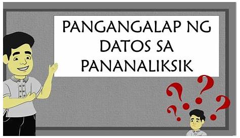 PANGANGALAP NG DATOS SA PANANALIKSIK - YouTube