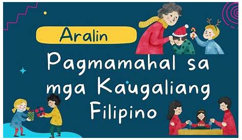 Poster making magagandang kaugaliang pilipino - Brainly.ph