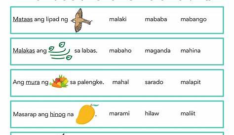 SOLUTION: Q4 grade 6 filipino pagpapangkat ng mga salitang magkakaugnay