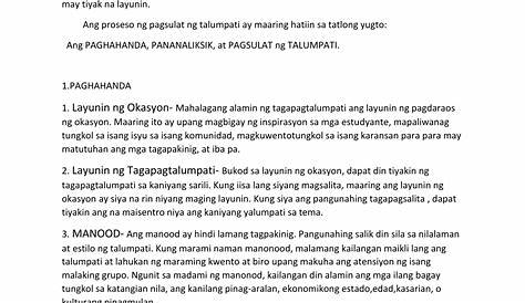 Example Ng Talumpati Brainly | Hot Sex Picture