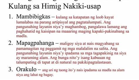 Sample Ng Pagsulat Talumpati Matatas Pagsula Mga Uri At Halimbawa Nito