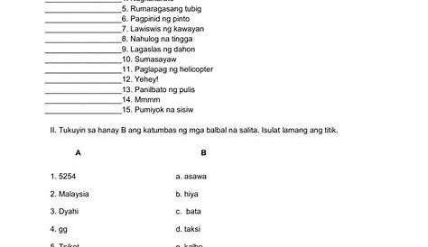 Tukuyin ang antas ng wika ng mga salitang may salungguhit sa loob ng