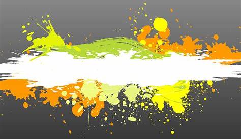 Vector Color Paint Splatter Background.Vector Illustration Design Stock