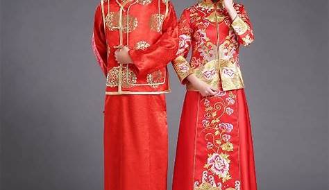Pakaian Tradisional Masyarakat Cina / fatos de casamento para noivos de
