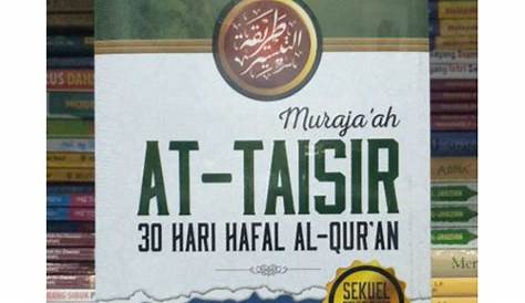 Jual Buku Muslim Zaman Now Metode At Taisir 30 Hari Hafal Al Quran di