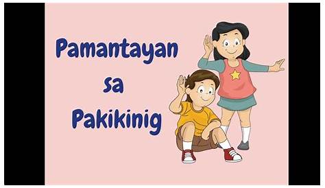 Pamantayan ng... - Instructional Materials For Everyone