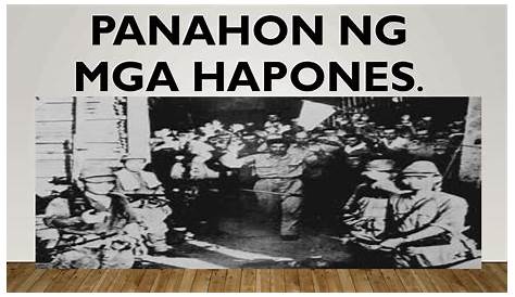 AP 6 Ang Edukasyon sa Panahon ng Hapones (1941-1945)