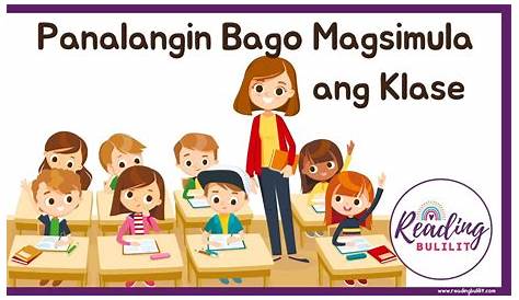 Tagalog Na Panalangin Para Sa Paaralan - magdasal sandali