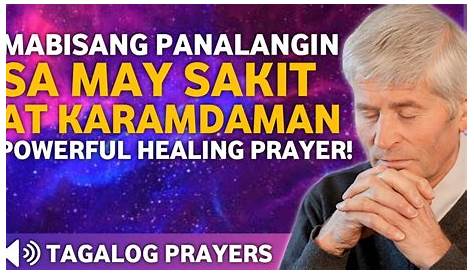 PANALANGIN PARA SA MGA MAY KARAMDAMAN | JINGTHEWIFEY - YouTube