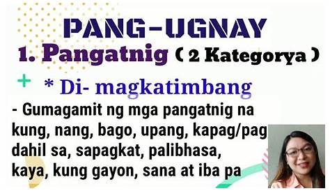 Pang-ugnay | Mga Uri ng Pang-ugnay | Filipino 9 | Teacher Scel - YouTube