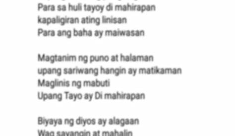 Tula para Sa Ating Kalikasan | PDF