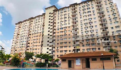 Partially Furnished Condominium For Sale At Pangsapuri Damai, Subang