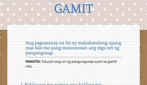 uri ng pangungusap ayon sa gamit - philippin news collections