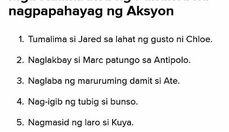 Mga Pangungusap Na May Pandamdam