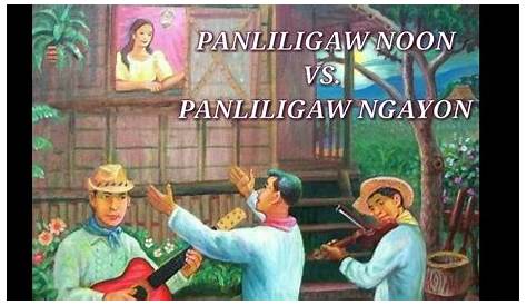 panliligaw noon at ngayon - YouTube