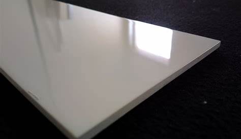 Panneau Laque Blanc Brillant CanDo De Meuble 250x60 Cm 18mm Hubo