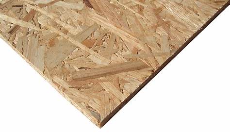 Panneau Osb 18 Mm Hubo Dalle Kronoply OSB3 Milieu Humide 4 Rainures Et