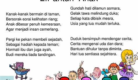 30 Pantun Kanak Kanak Penuh Nasihat Bijak | diedit.com