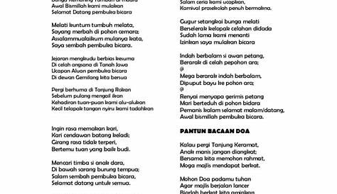 Pantun Melayu Malaysia Majlis Pertunangan