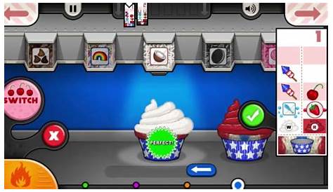 Papa’s Cupcakeria To Go! All Standard Cake Batters Unlocked (Perfect