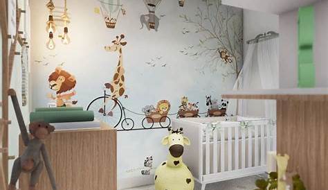 Dicas de papéis de parede para decorar o quarto do bebê