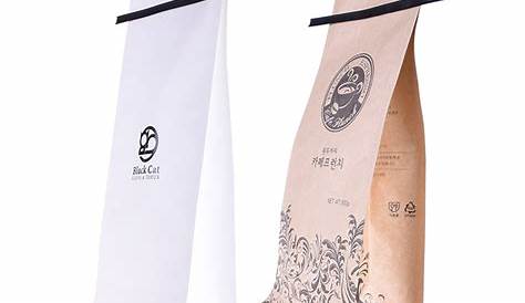 Coffee Bags Waterproof Craft Paper Bag Factory Manufacturers and