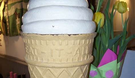 Artolazzi Papier Mache Ice Cream Cones
